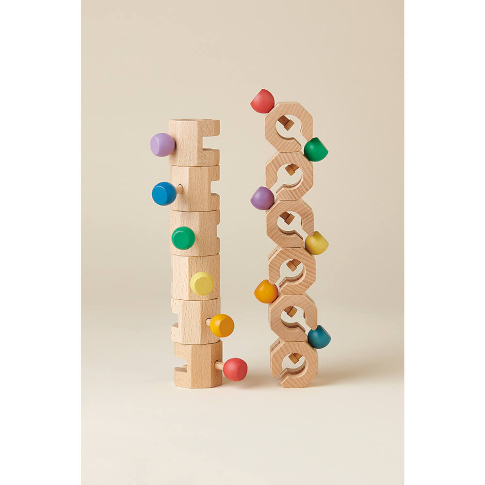 新感覚の組み立ておもちゃ Connectable Chain Cobit -6pieces-