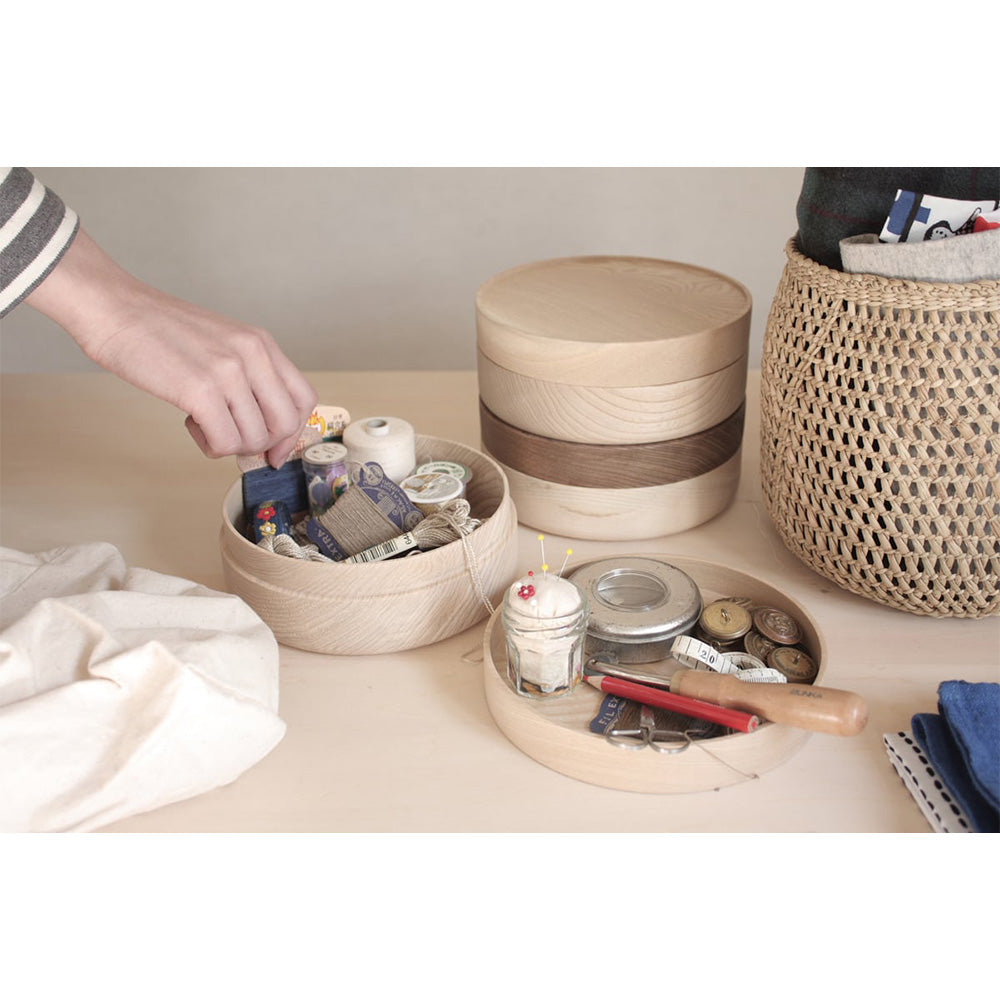 山中漆器 col. SOJI hako L お弁当箱 Φ160×62mm