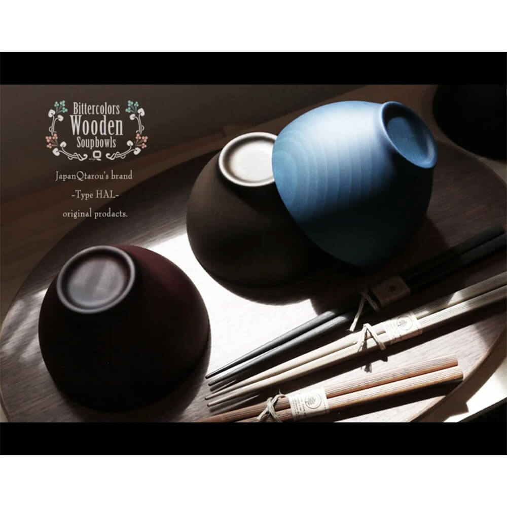ビターカラーズ 木彩椀