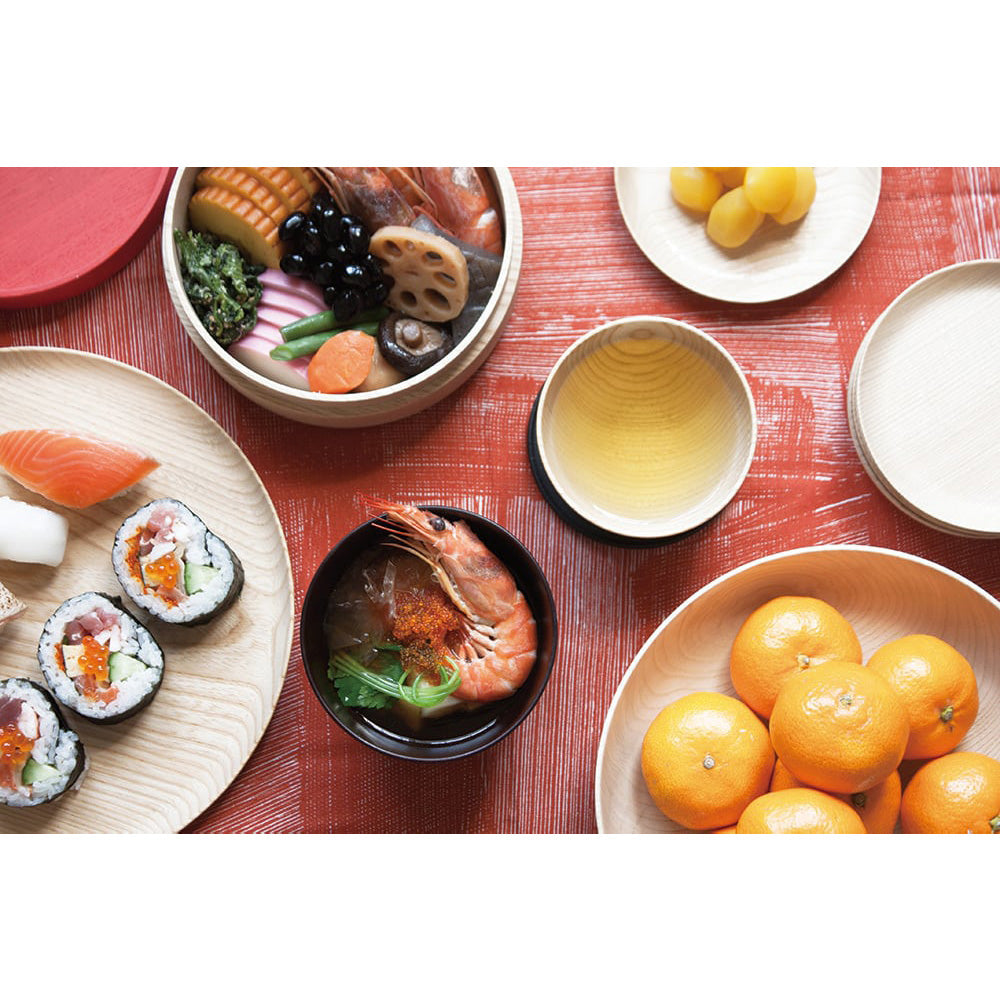 山中漆器 col. SOJI hako L お弁当箱 Φ160×62mm