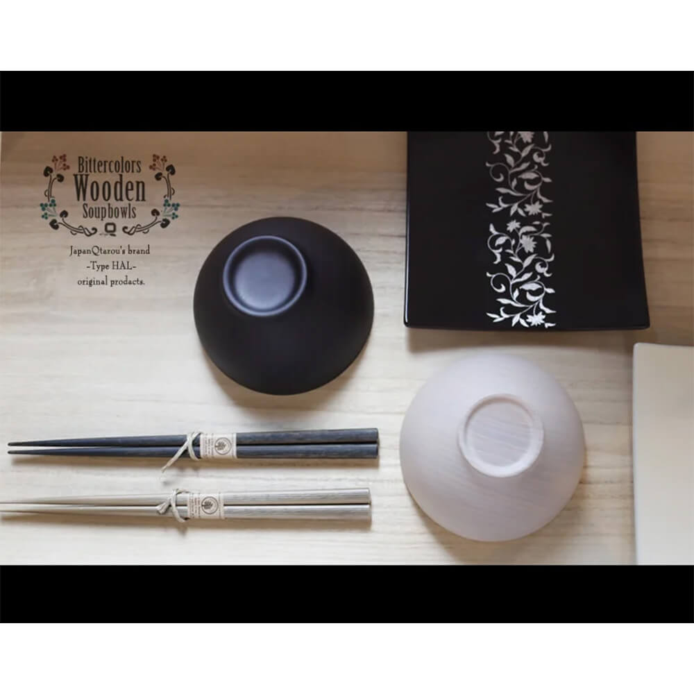 ビターカラーズ 木彩椀