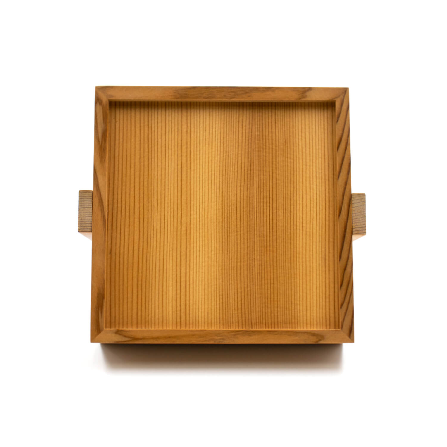 【30%OFF】【アウトレット】秋田杉の取手付き2段菓子器