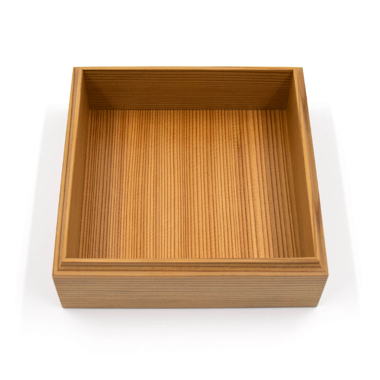 【30%OFF】【アウトレット】秋田杉の取手付き2段菓子器