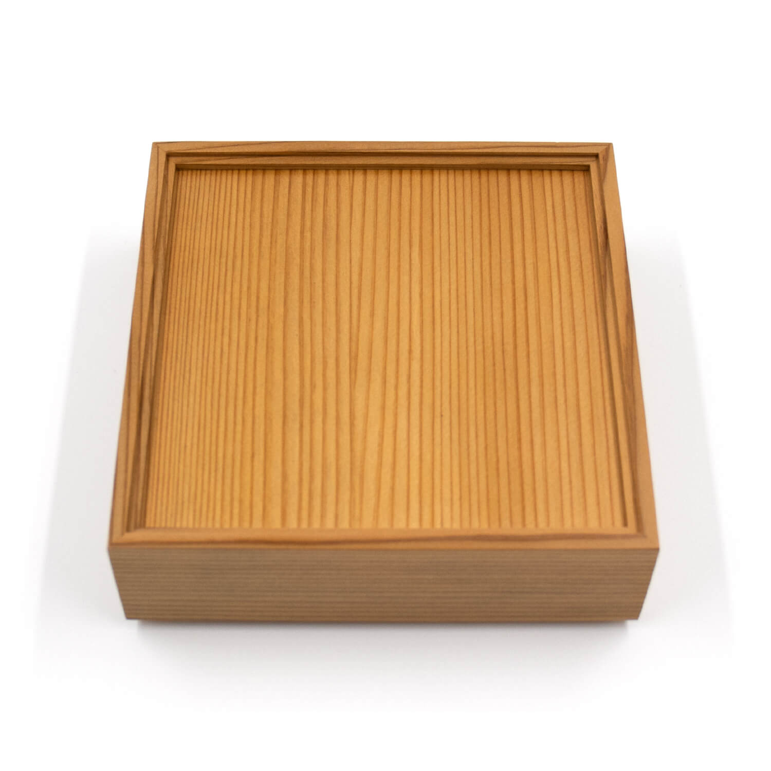 【30%OFF】【アウトレット】秋田杉の取手付き2段菓子器