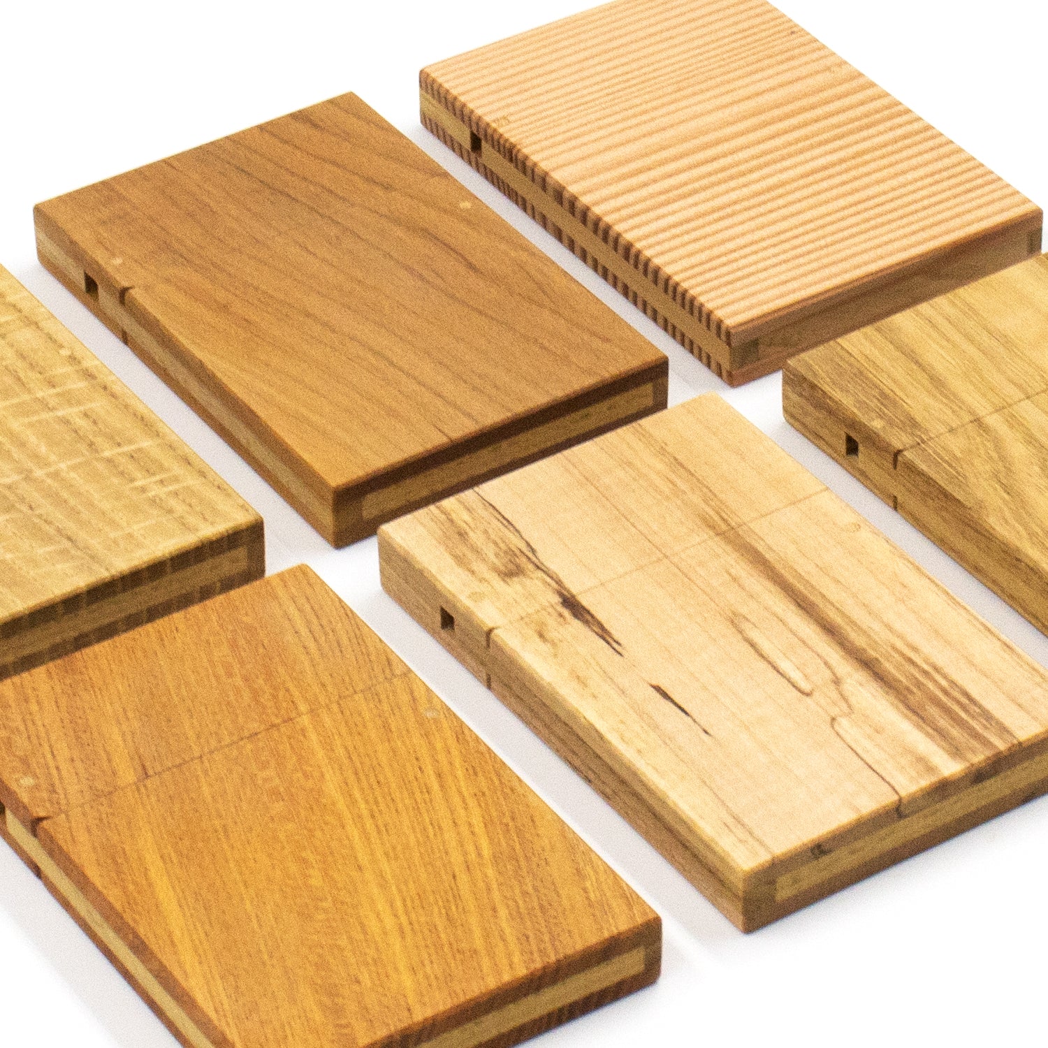 木製 縦型名刺入れ・カードケース