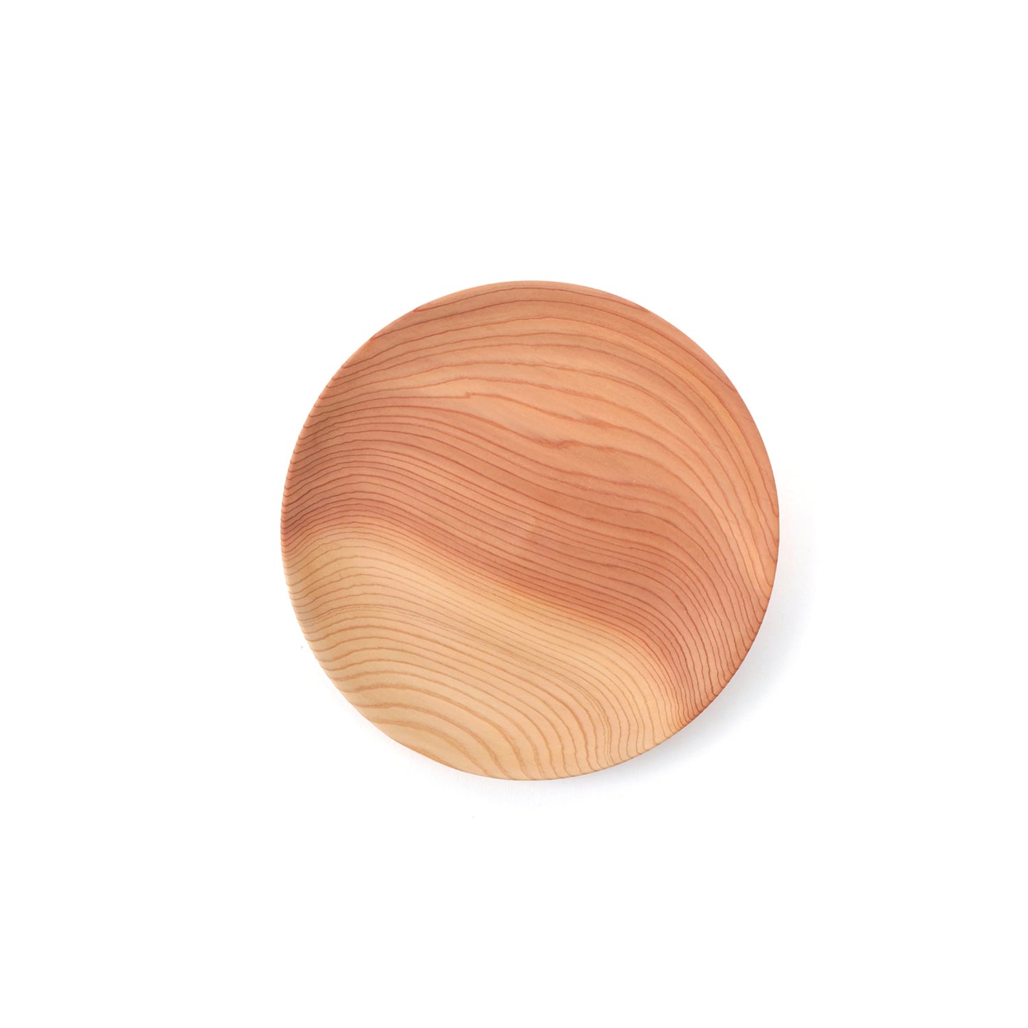 KACOMI 7寸(210mm) 秋田杉の木のお皿 1人用