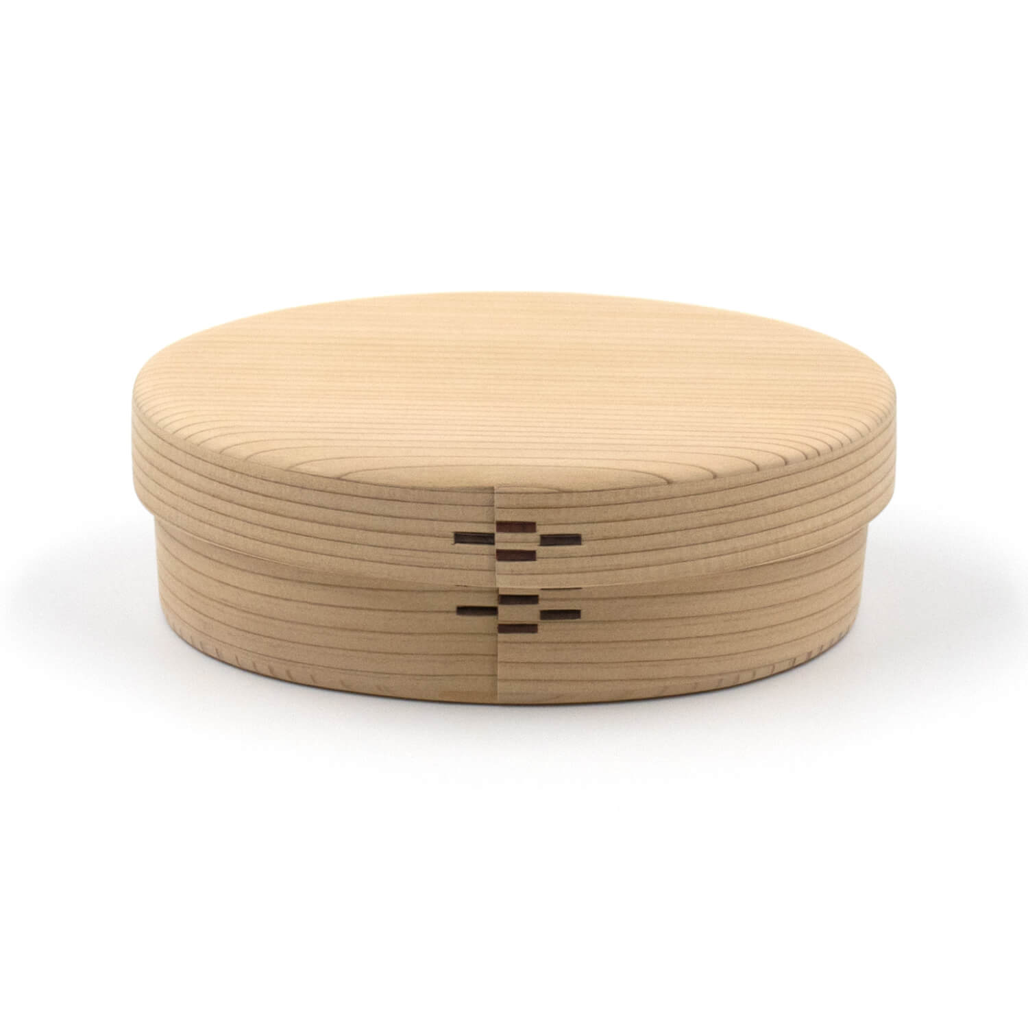 KOBAN(被せ)梅 350ml 曲げわっぱのお弁当箱 全体