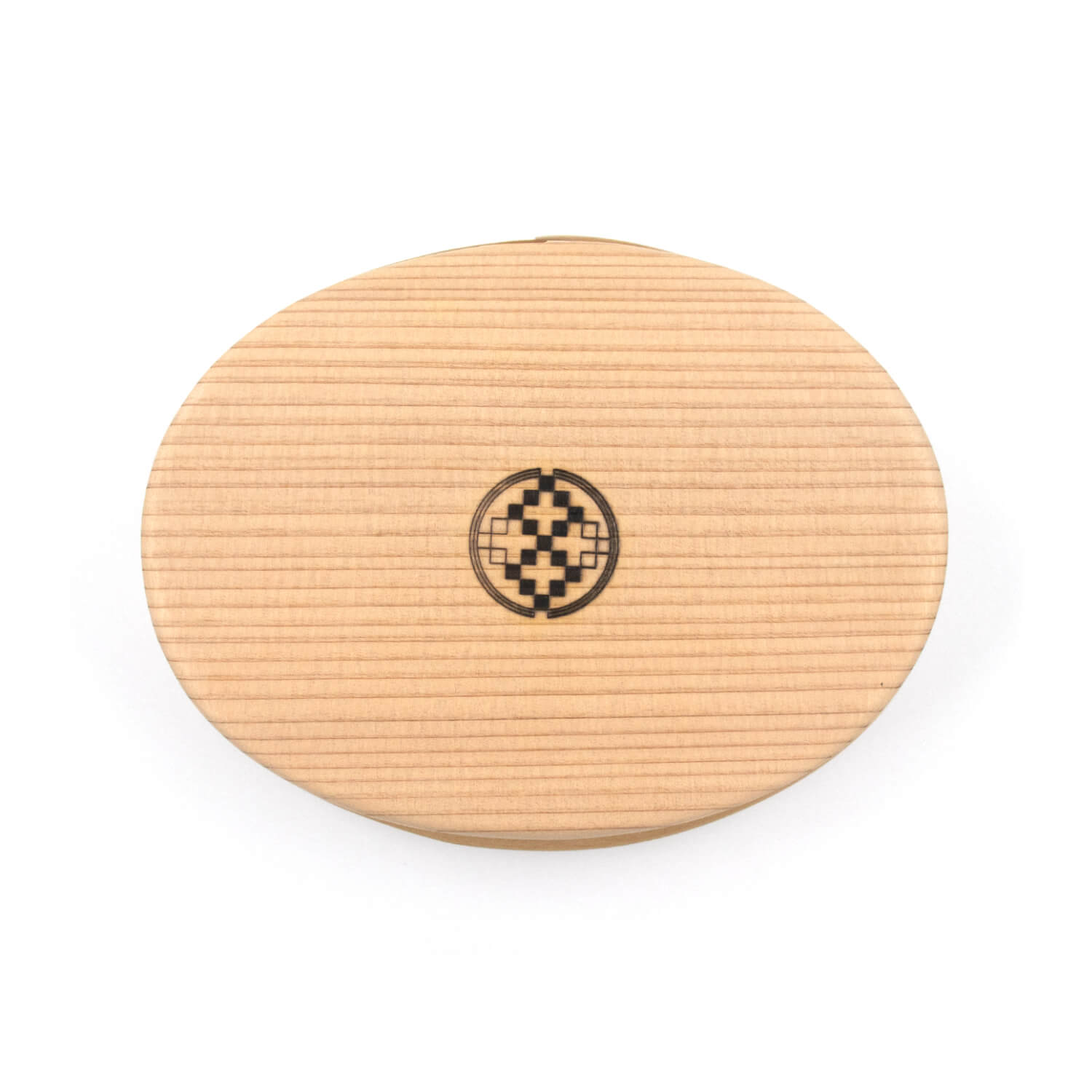 KOBAN(被せ)梅 350ml 曲げわっぱのお弁当箱 容器裏面