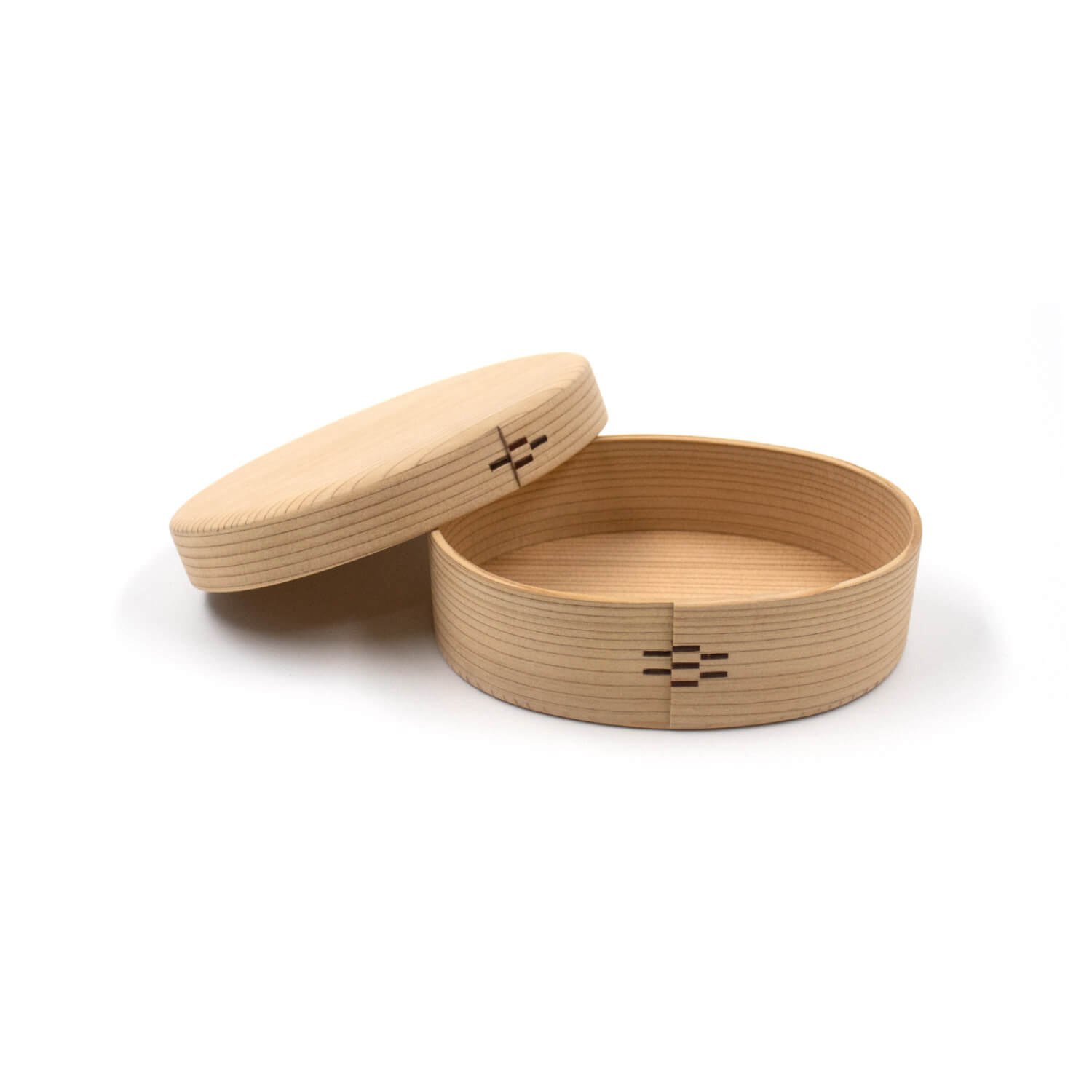 KOBAN(被せ)梅 350ml 曲げわっぱのお弁当箱 上下