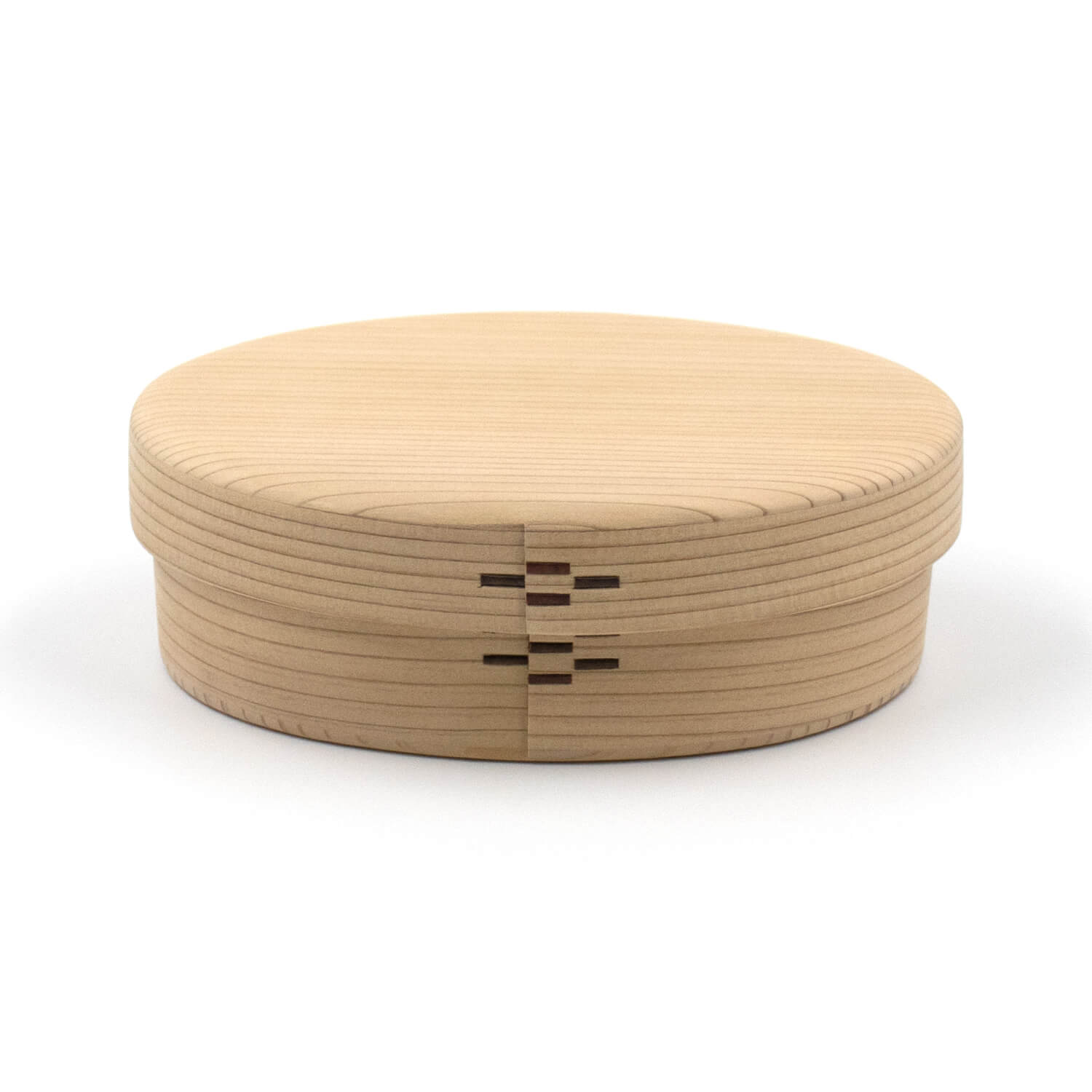 KOBAN(被せ)竹 450ml 曲げわっぱのお弁当箱 全体