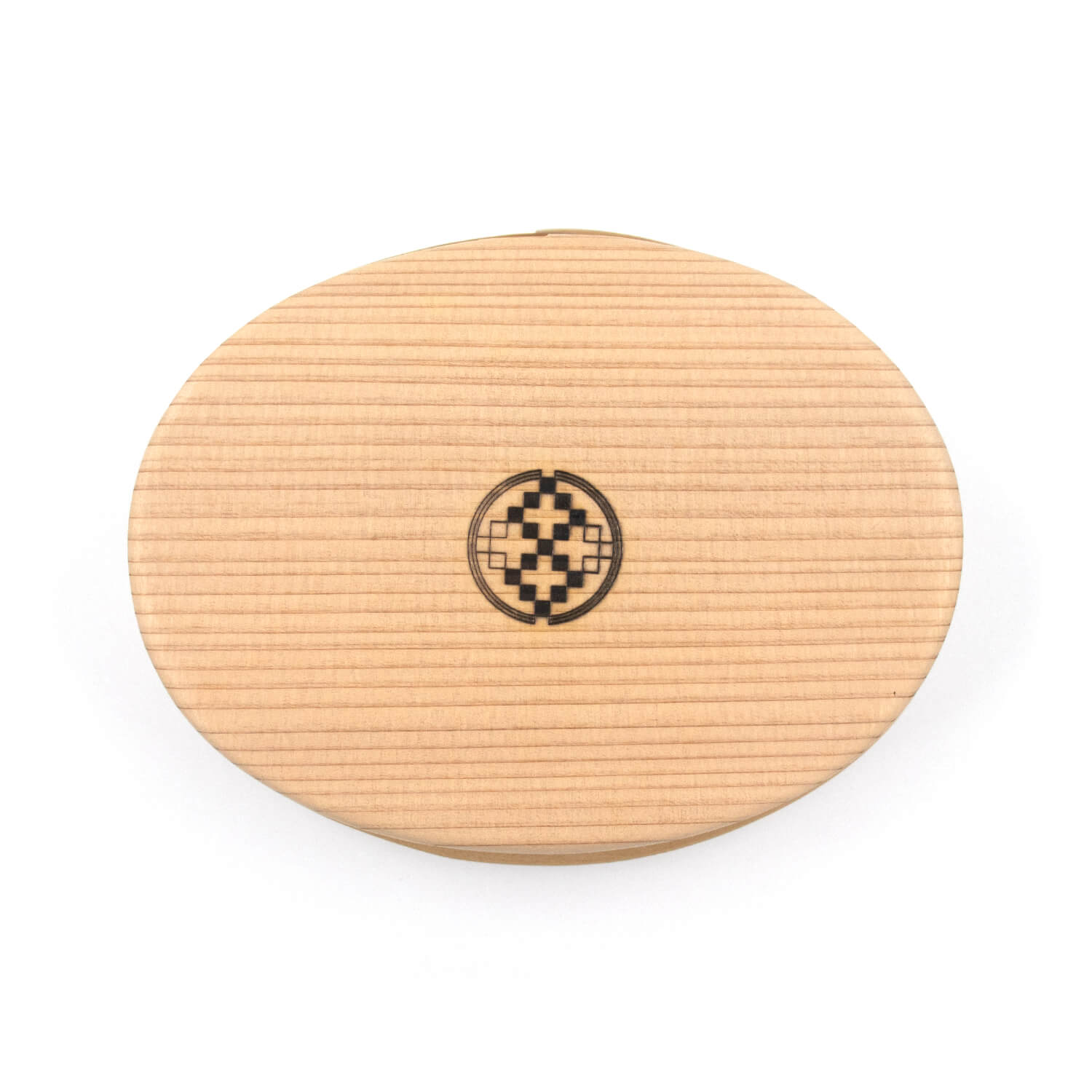 KOBAN(被せ)竹 450ml 曲げわっぱのお弁当箱 容器裏面