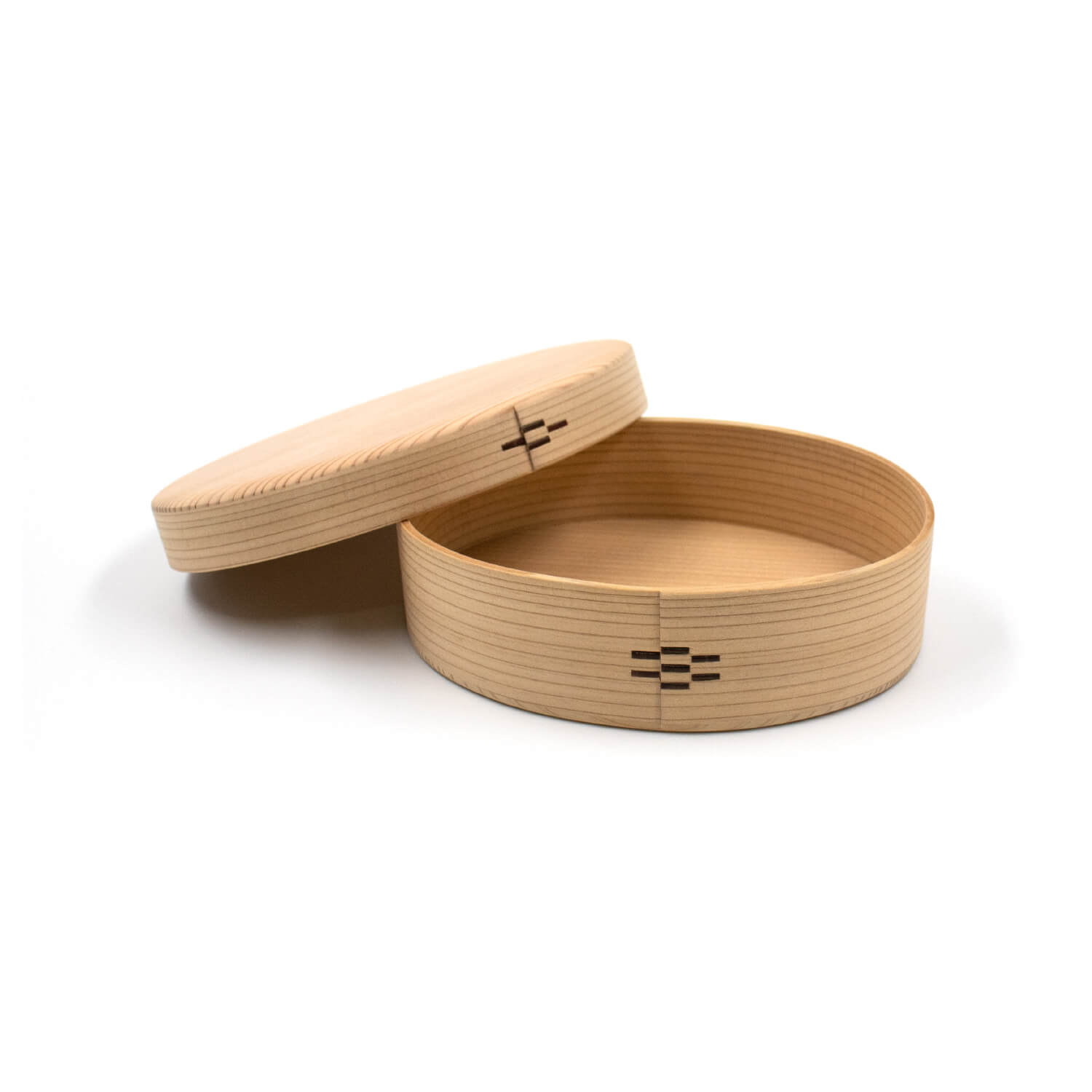 KOBAN(被せ)松 450ml 曲げわっぱのお弁当箱 上下