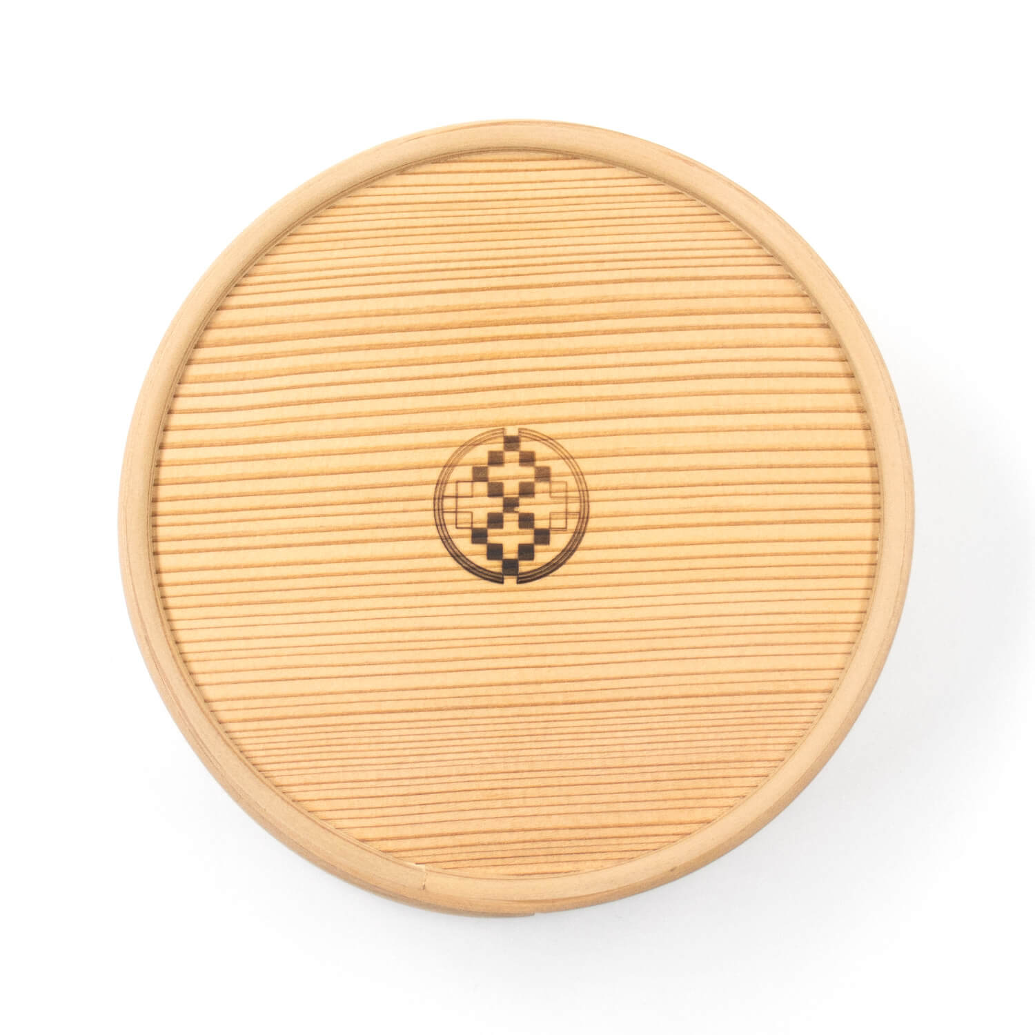 丸好 梅 高 250ml 曲げわっぱのお弁当箱 裏面