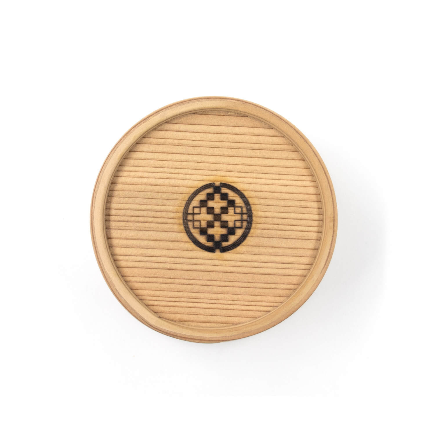 丸好 梅 高 250ml 曲げわっぱのお弁当箱 裏面