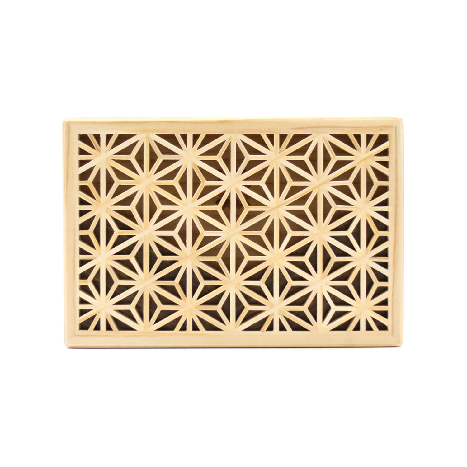 Enishi パロサント 組子細工のカードケース(秋田杉×パロサント)