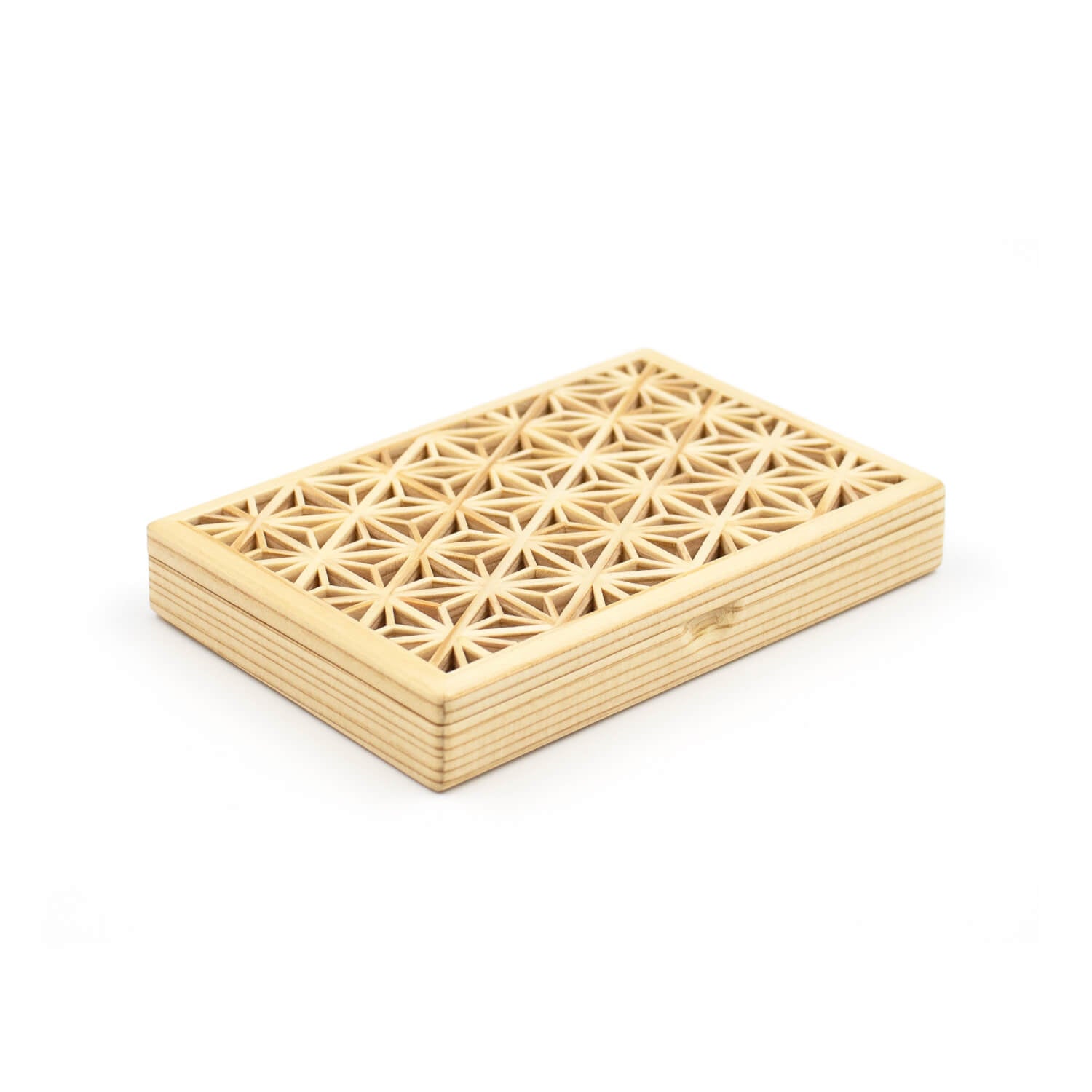 Enishi パロサント 組子細工のカードケース(秋田杉×パロサント)