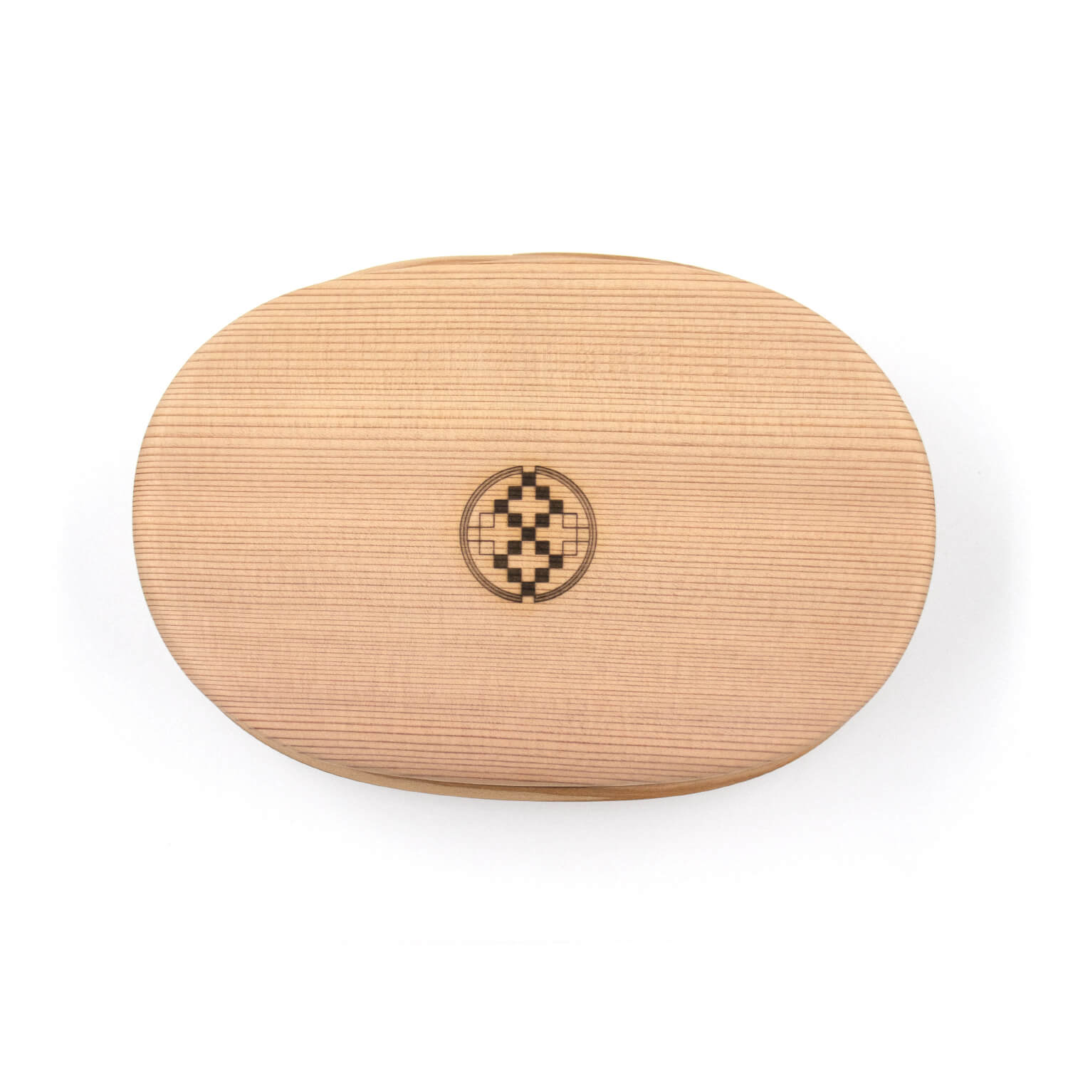 TAWARA(被せ)梅 400ml 曲げわっぱのお弁当箱 容器裏面