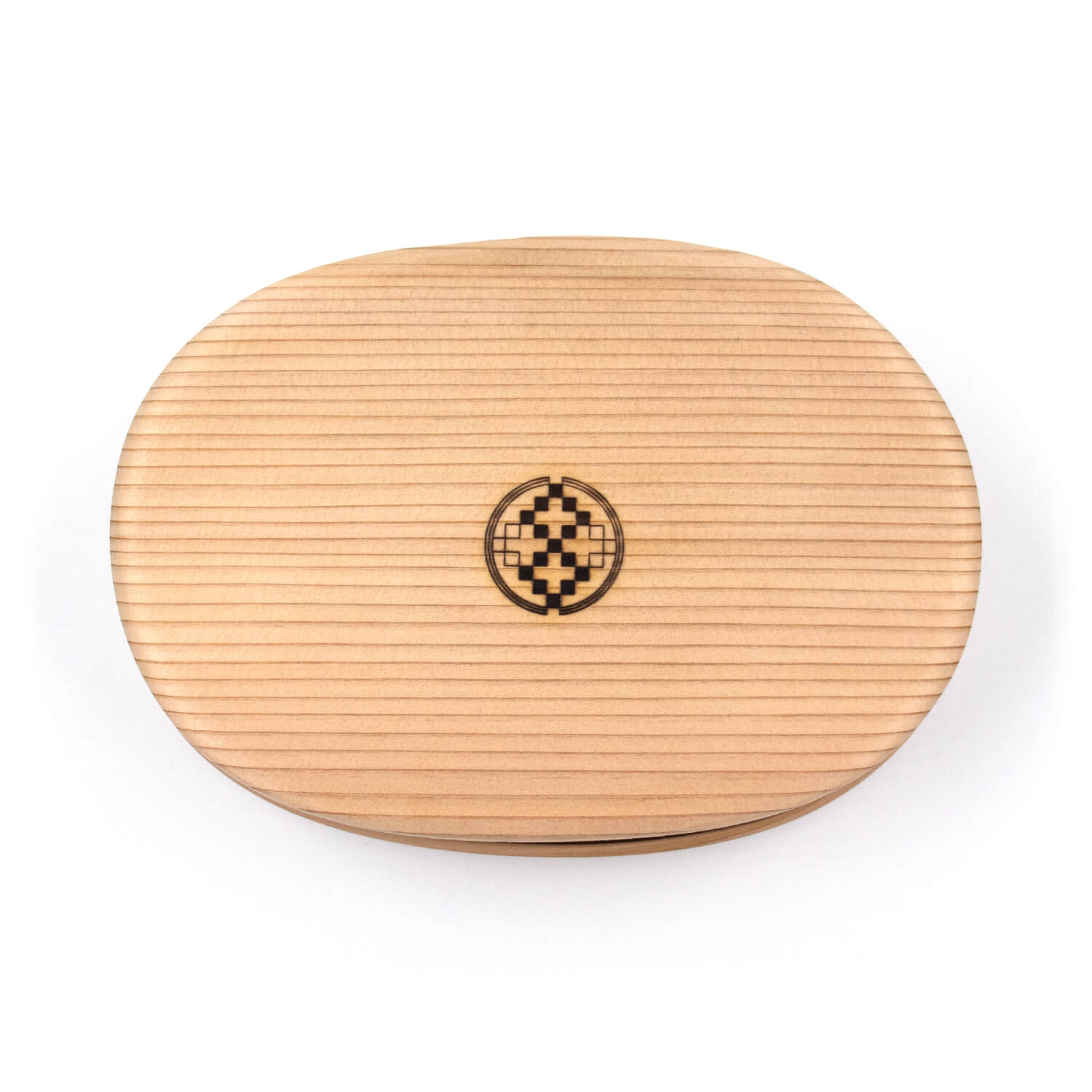 TAWARA(被せ)松 500ml 曲げわっぱのお弁当箱 容器裏面