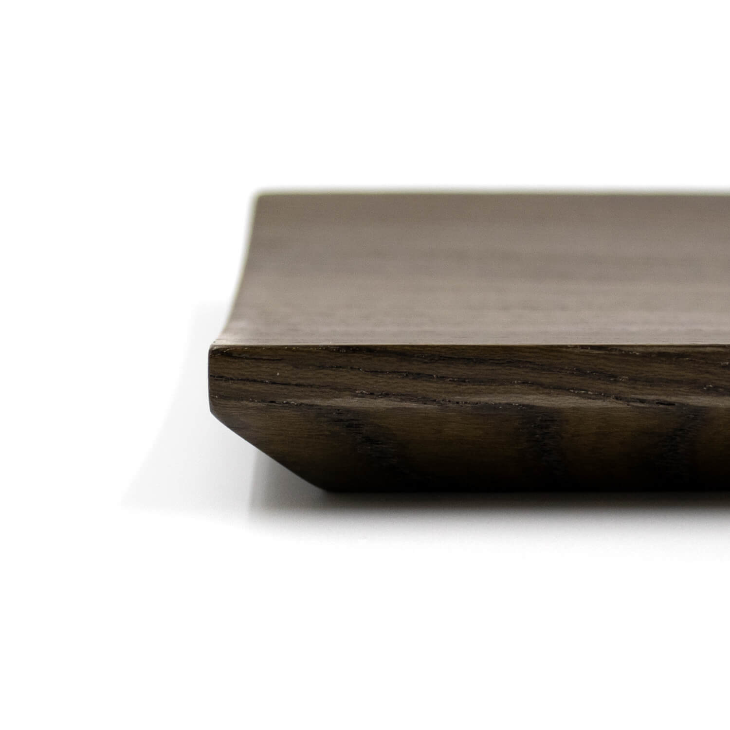 神代ケヤキの角皿 27cm 拡大