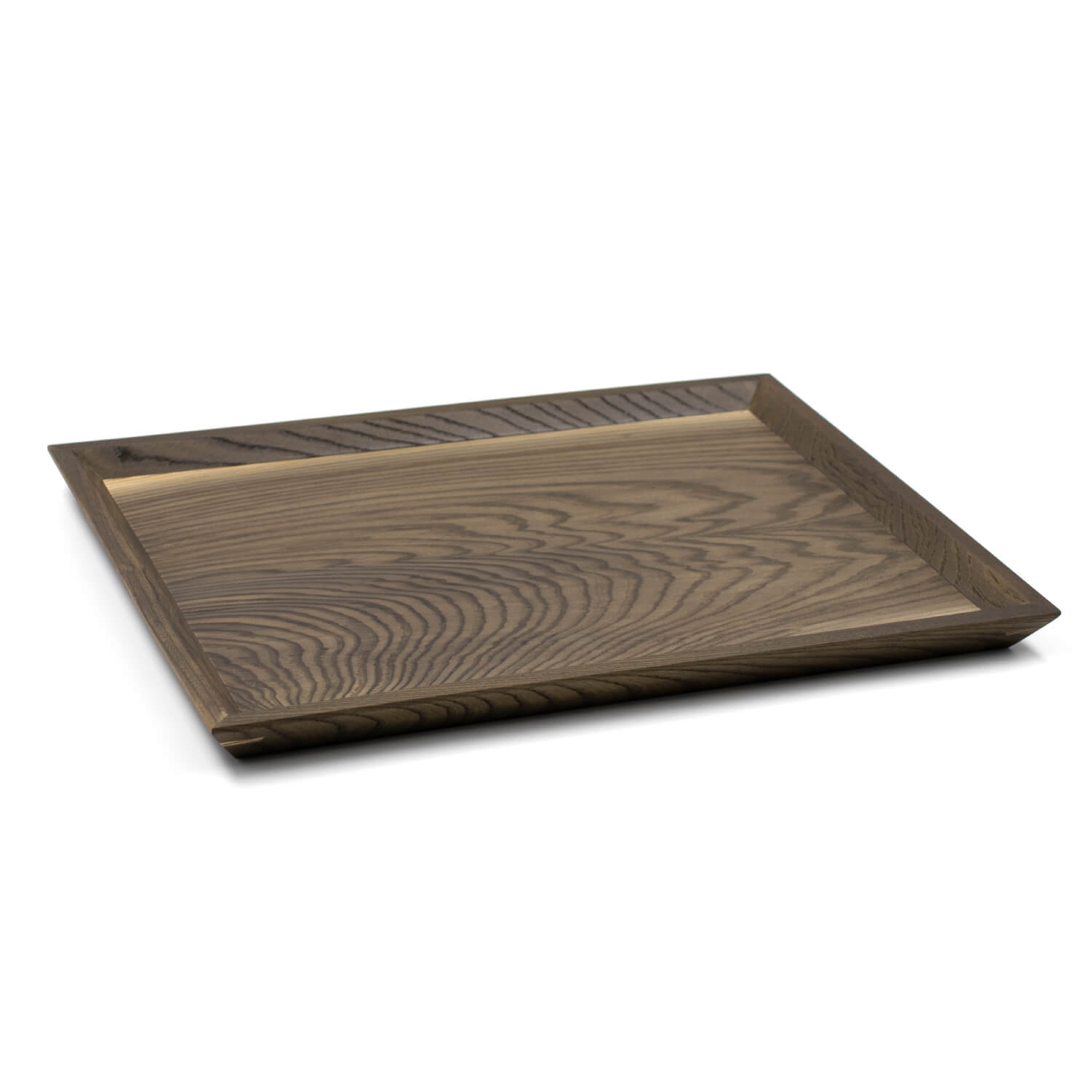 神代ケヤキと神代スギのトレイ 40cm