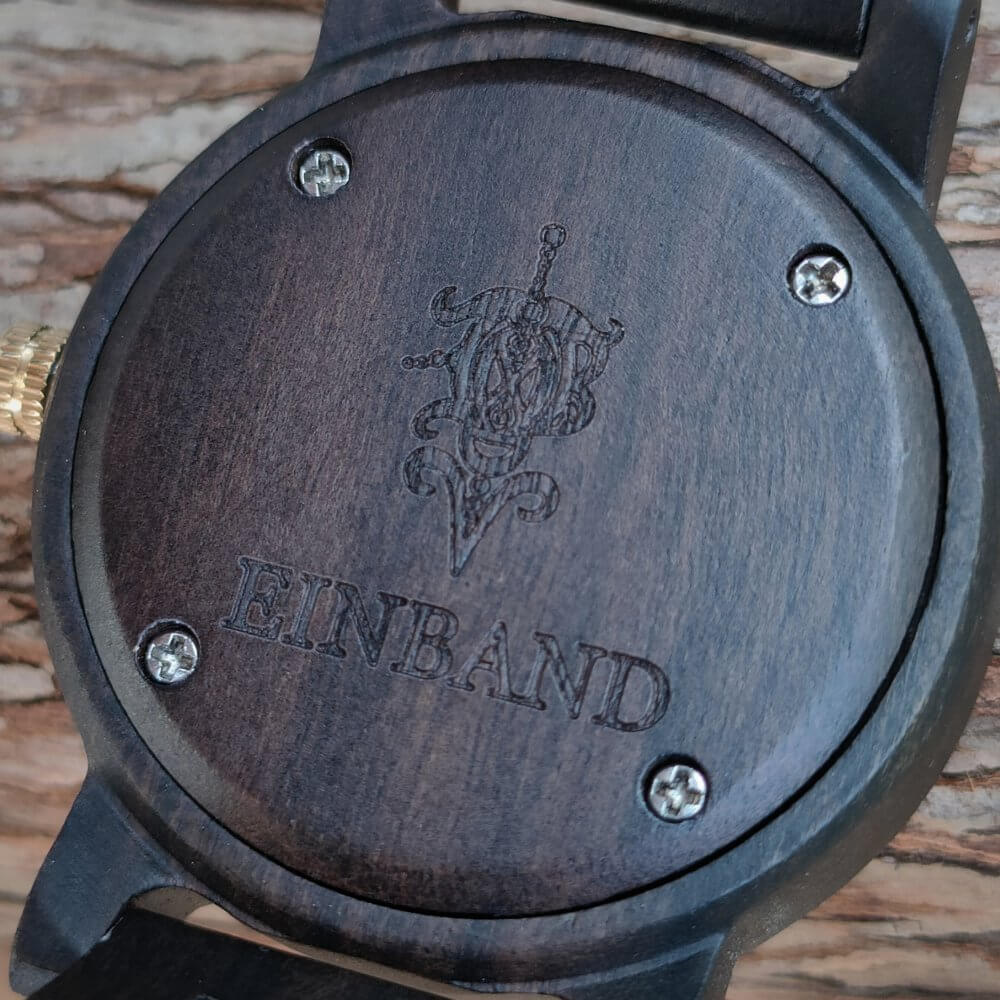 Blue sandstone wooden watch 32mm for women Reise Blue sandstone × SandalWood