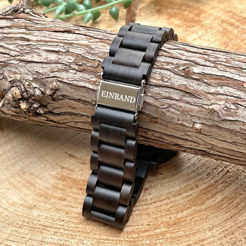 サンダルウッドの木製腕時計 40mm 男性向け Reise Sandalwood