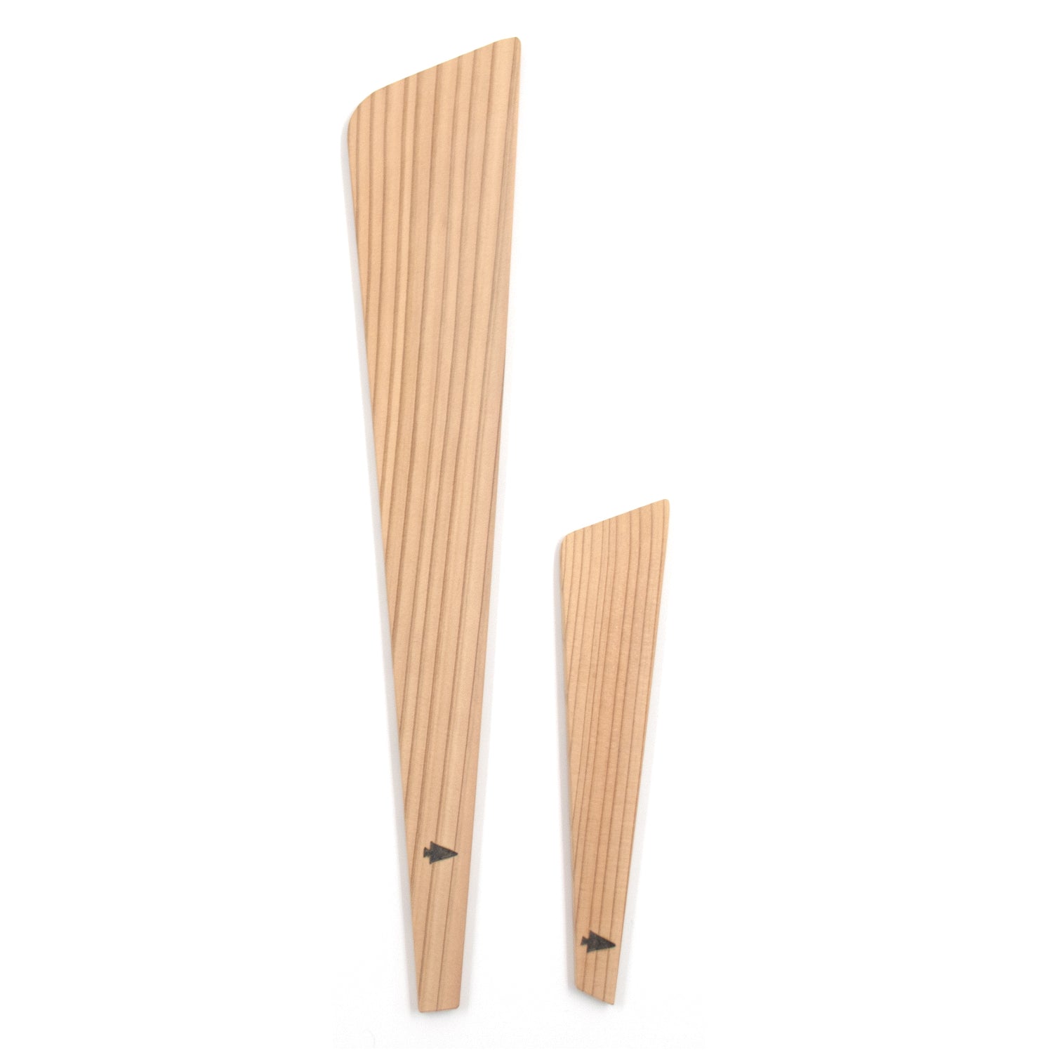 秋田杉の木べら・ターナー 2本セット