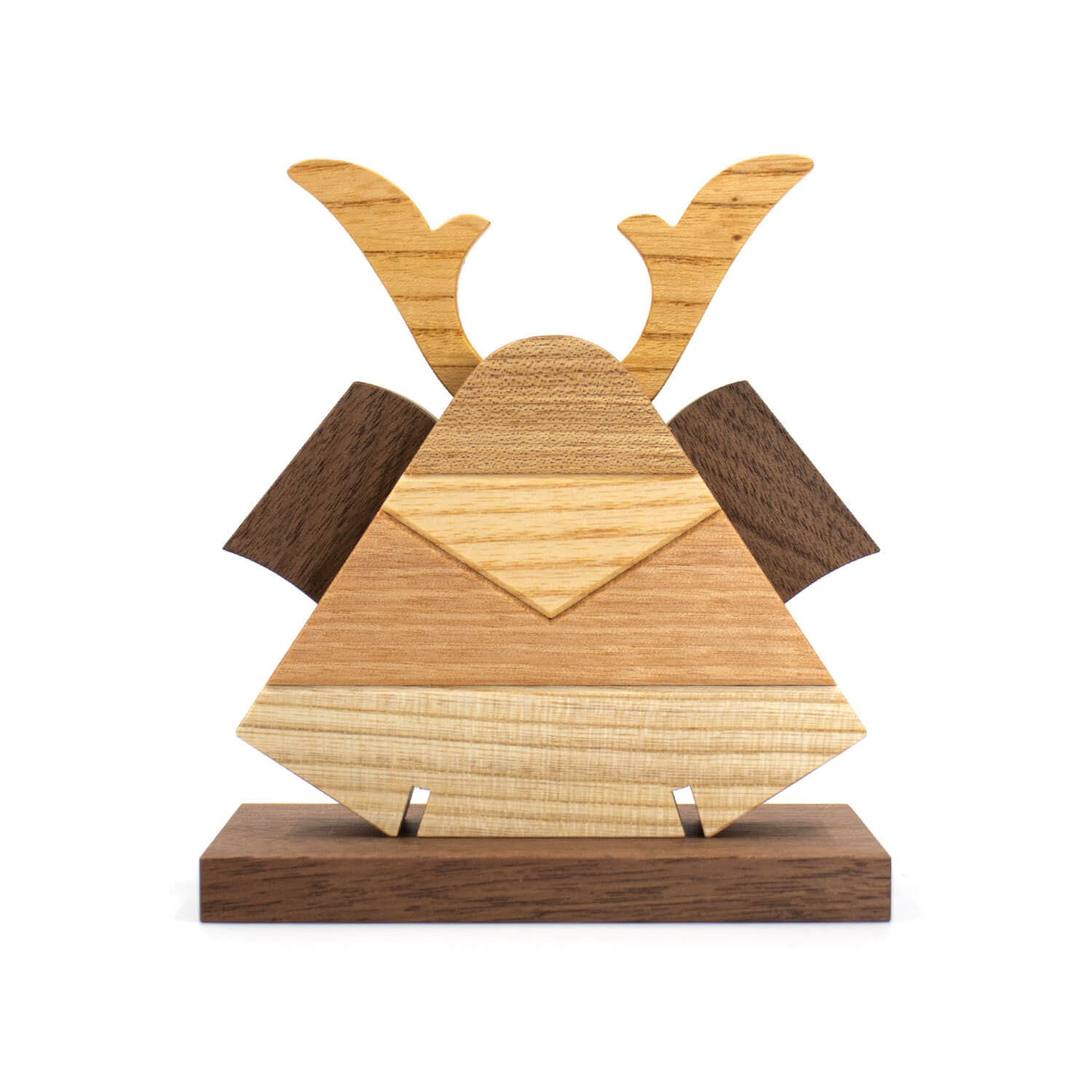 鎧かぶと 兜飾り 裏面