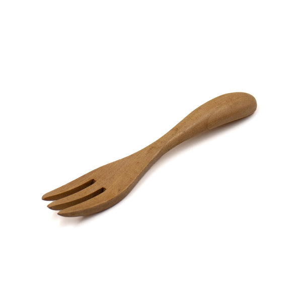 Natural wood fork 125mm