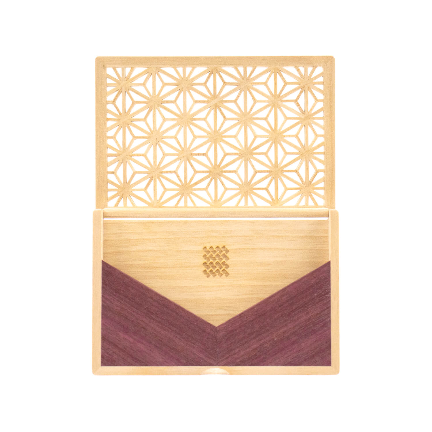 Enishi Purple Heart Kumiko Card Case