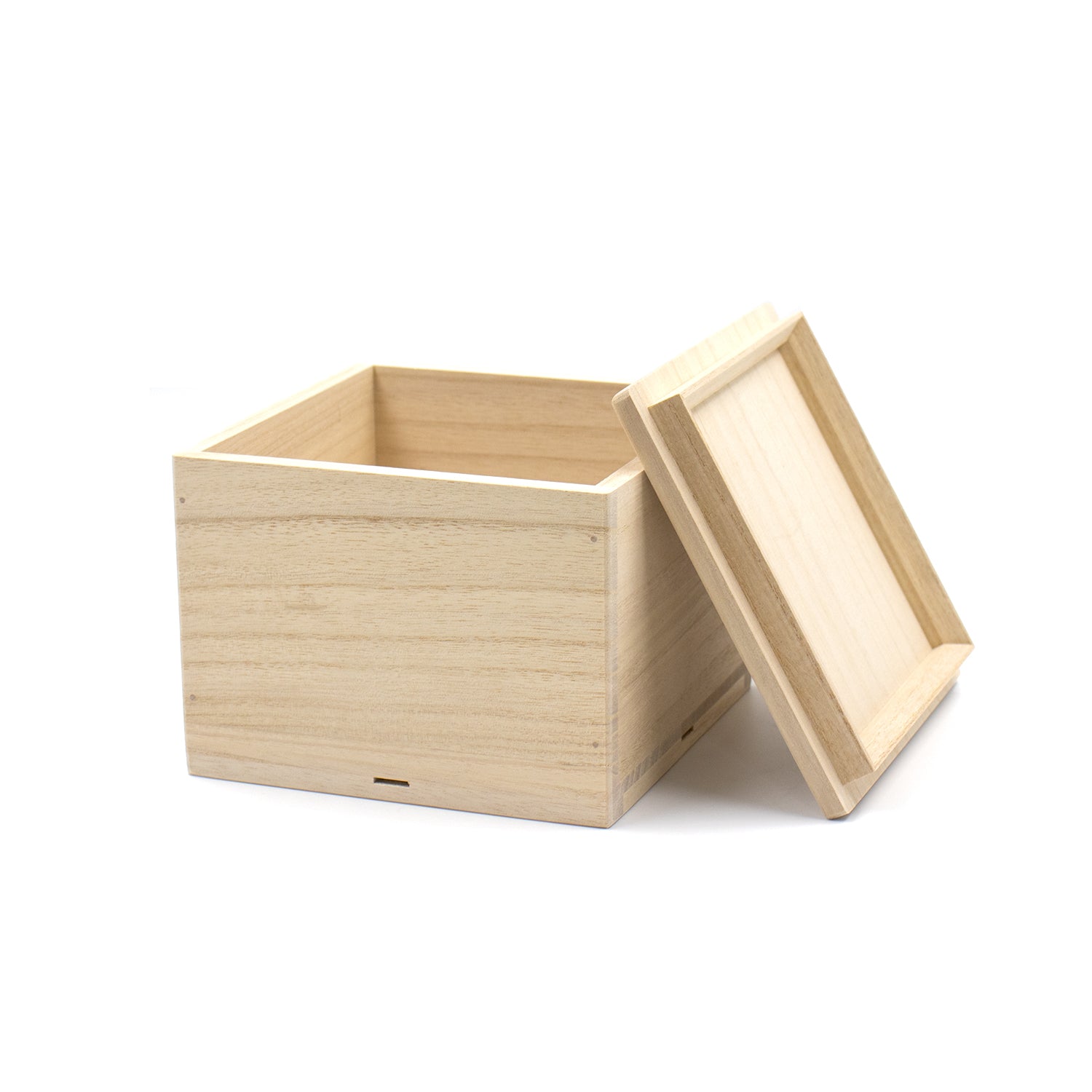 Paulownia box for gifts W140×D140×H100(mm)