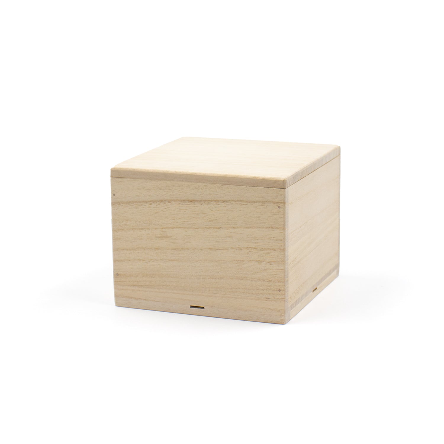 Paulownia box for gifts W140×D140×H100(mm)