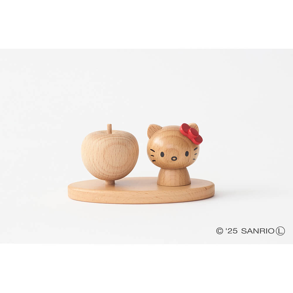 木製 ハローキティ アロマスタンド レッド アロマウッドベース アロマ