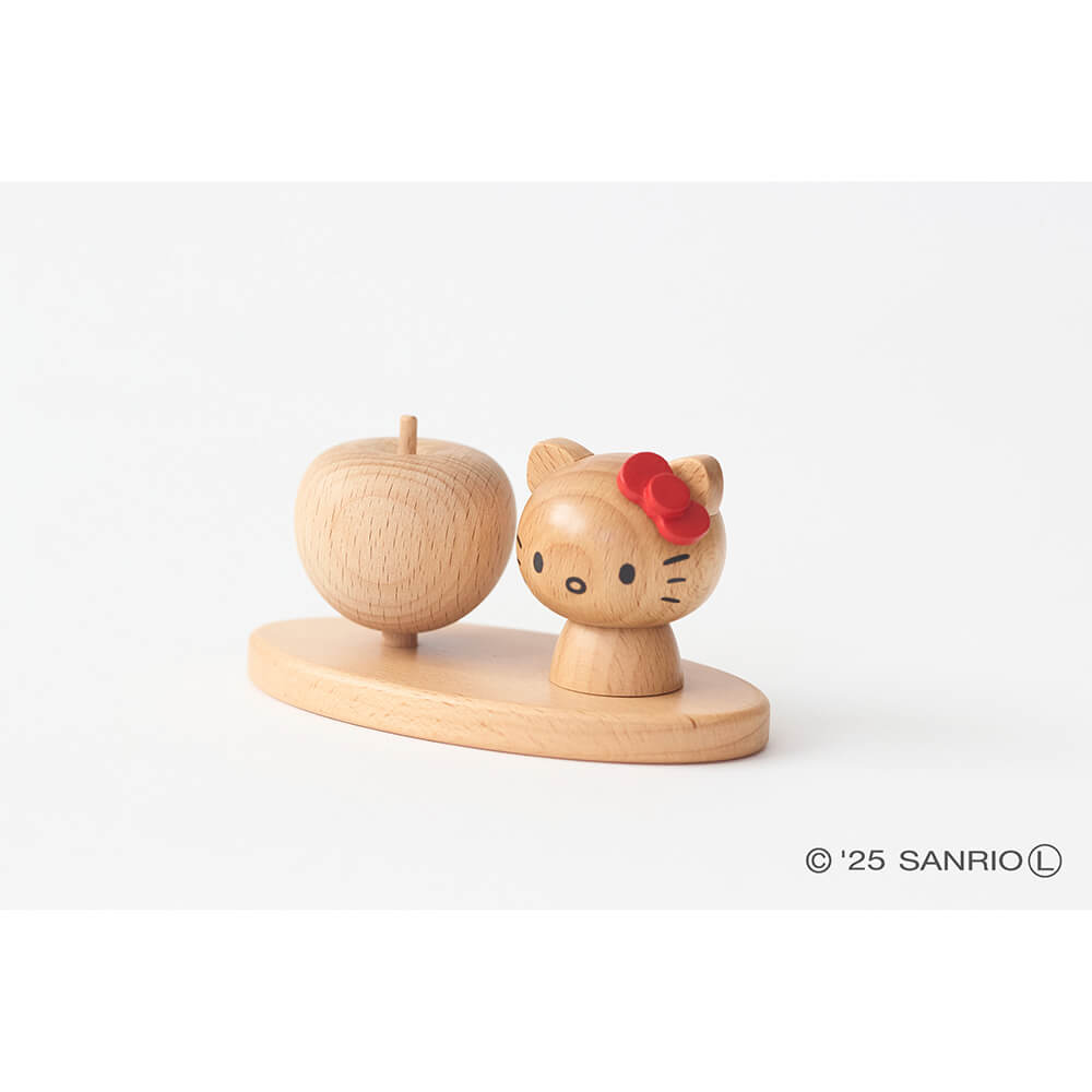 木製 ハローキティ アロマスタンド レッド アロマウッドベース アロマ