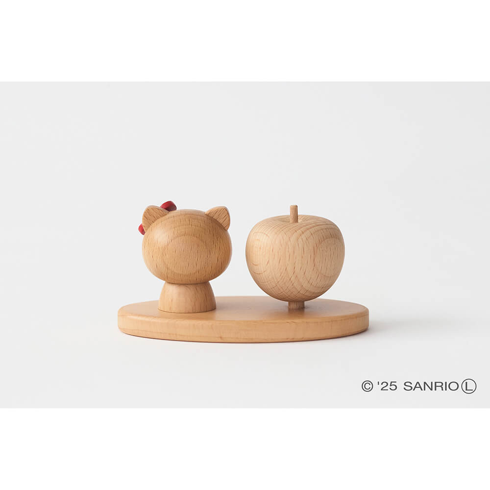 木製 ハローキティ アロマスタンド レッド アロマウッドベース アロマ