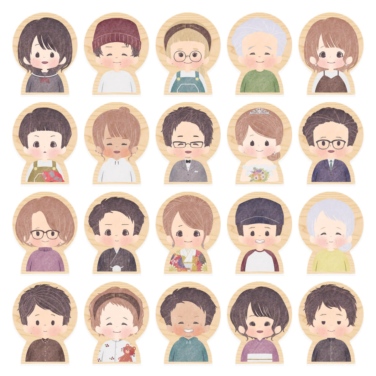 nicoco Original mini mascot of domestic cedar | Mokutopia official ...