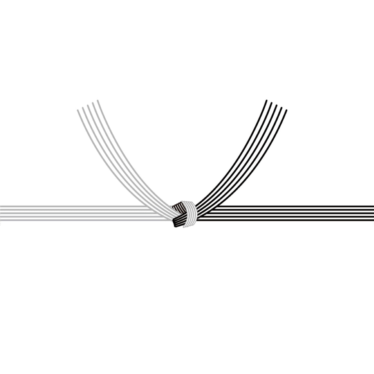 Noshi black and white knot cutter｜Wooden miscellaneous goods and gifts ...