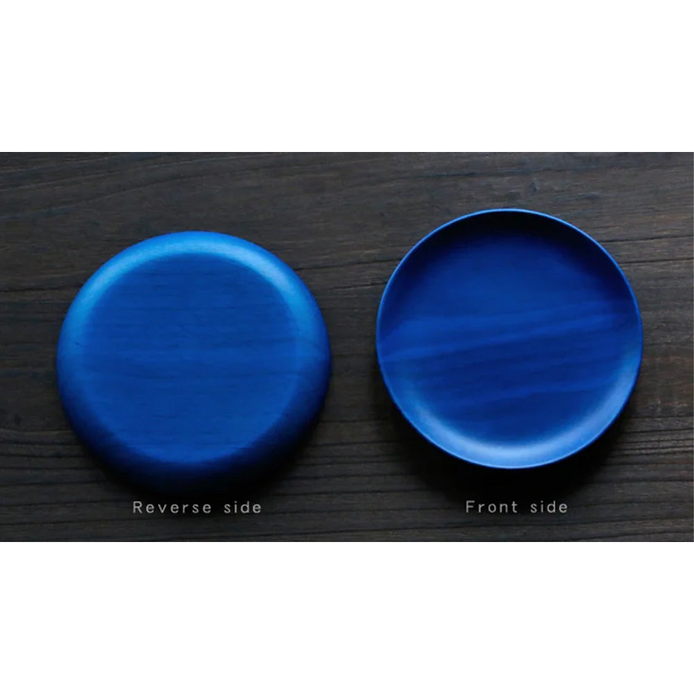 Kyutarou BLUE double-sided round plate std φ20×22mm 