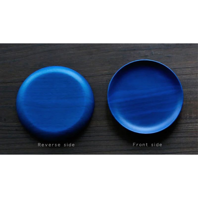 Kyutarou BLUE 両面まる皿 std  φ20×22mm