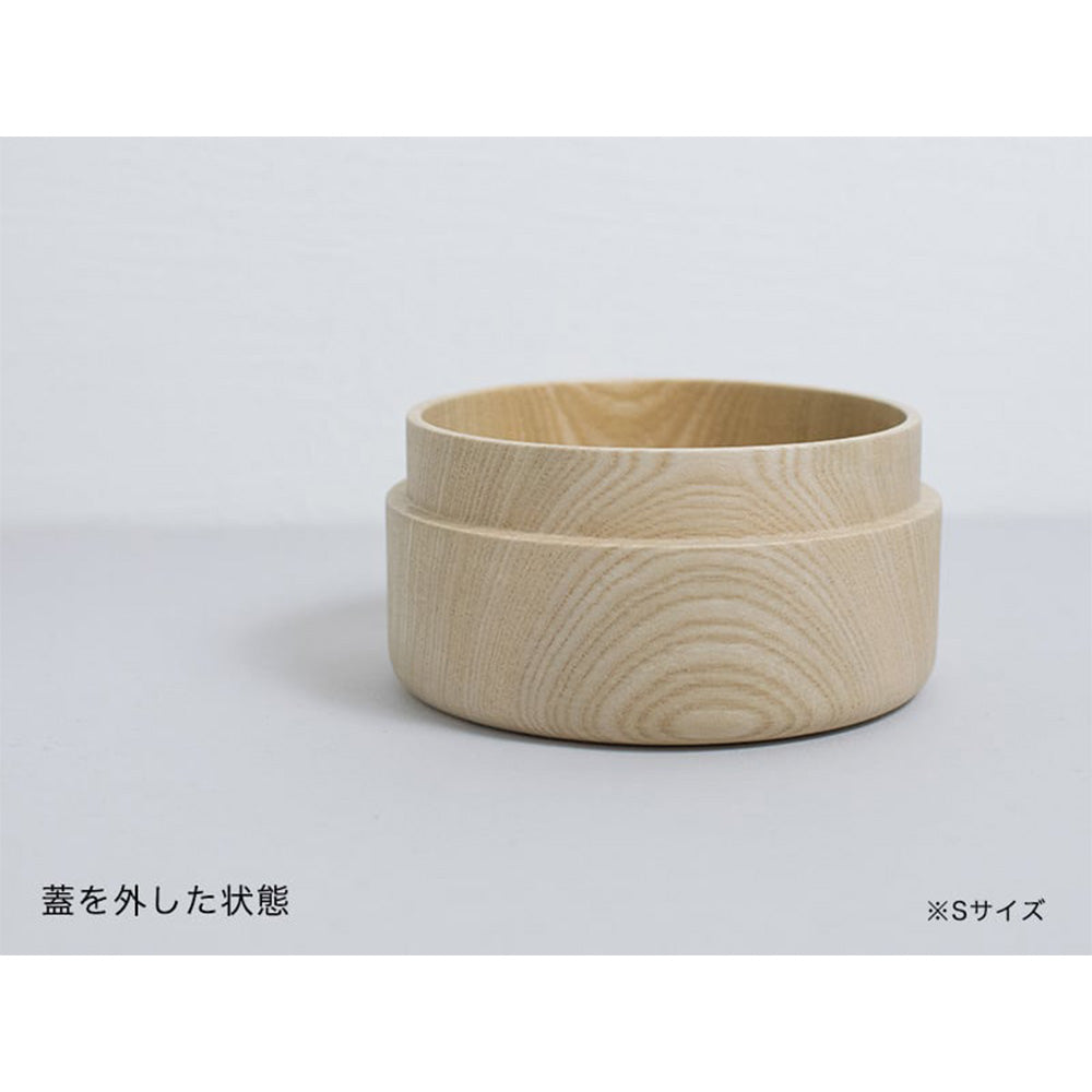 Yamanaka Lacquerware col. SOJI hako L Bento Box Φ160×62mm 