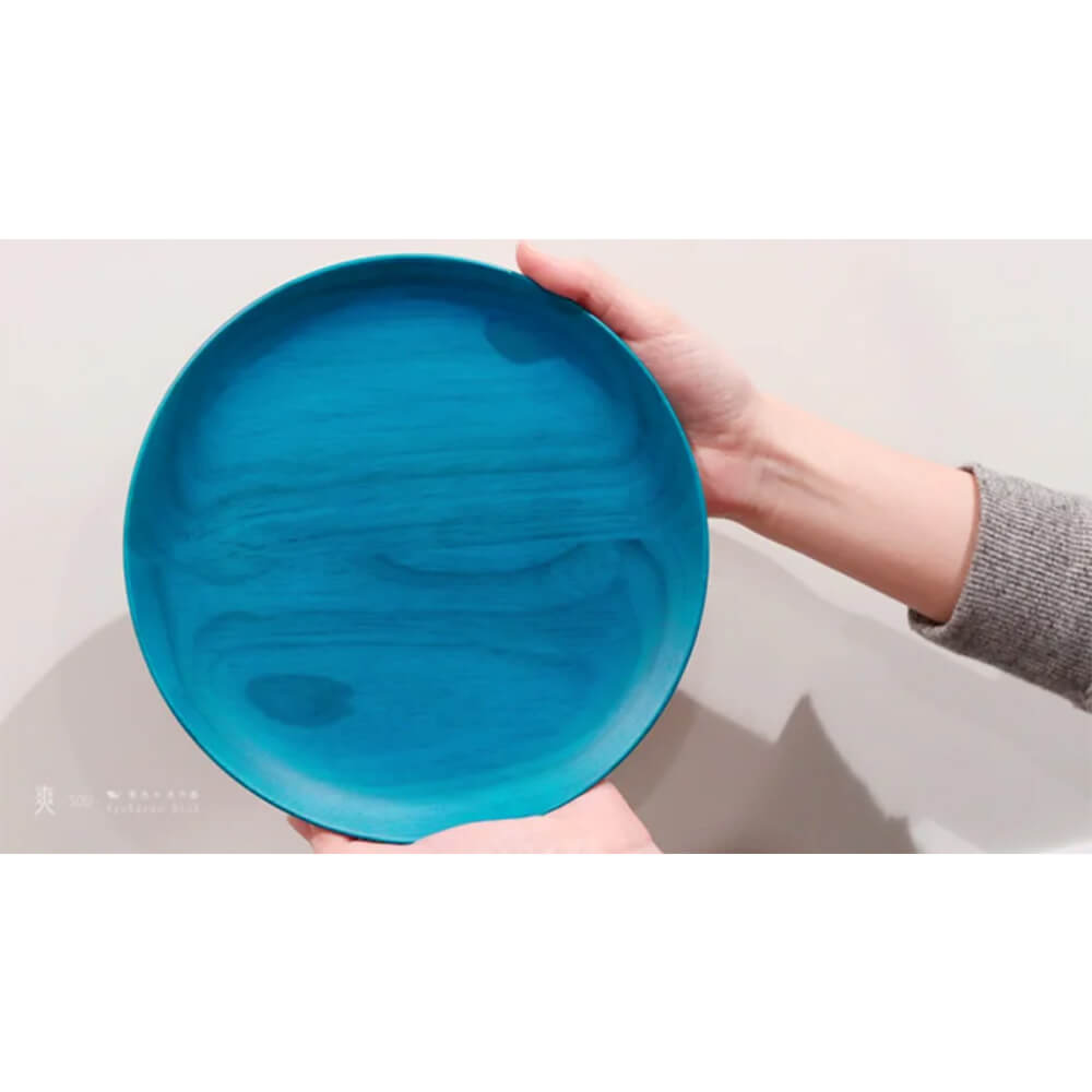 Kyutarou BLUE double-sided round plate refreshing φ20×22mm 