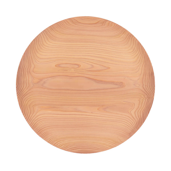 KACOMI 1 shaku 5 sun (450mm) Akita cedar wood plate for 3 to 5 people