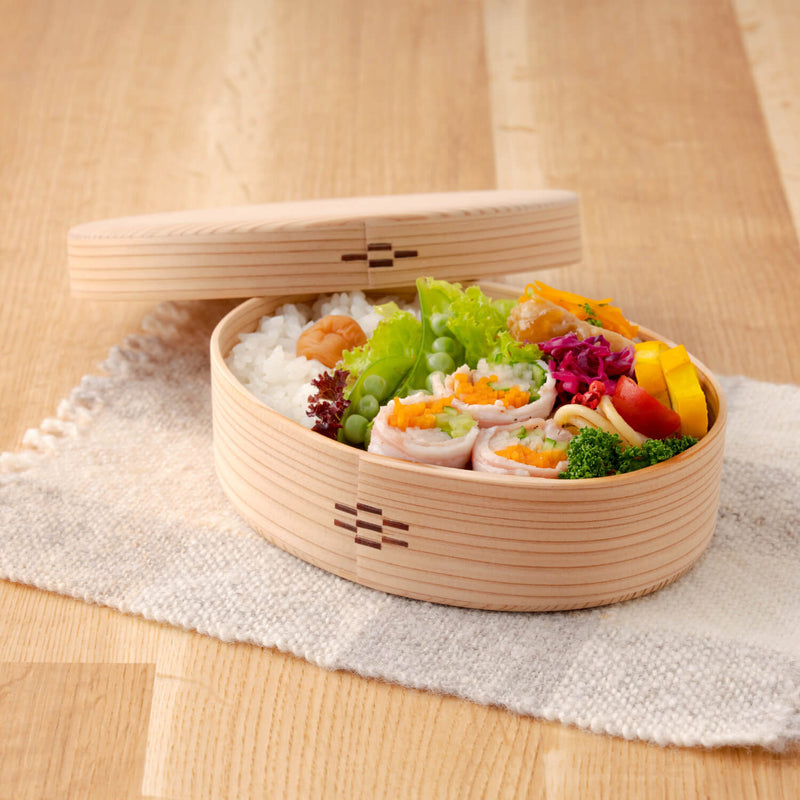 Wappa disposable food containers with lids 10 Japanese bento box