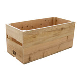 Rough wooden box Akita cedar storage box