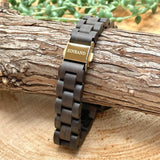 サンダルウッドの木製腕時計 32mm 女性向け Reise SandalWood & Gold